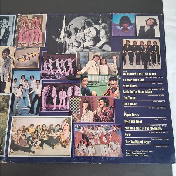 The Osmonds Greatest Hits 2 Record Set Vinyl 1977 Gatefold Double PD-2-9005 VG+ - Picture 16 of 17